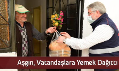 Aşgın, Vatandaşlara Yemek Dağıttı