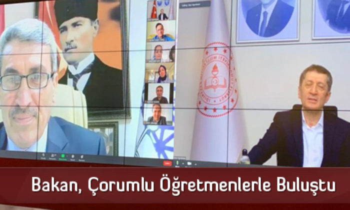 Bakan, Çorumlu Öğretmenlerle Buluştu