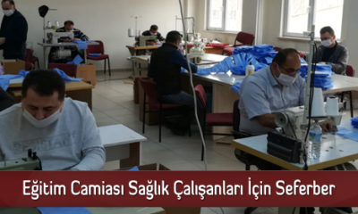 Eğitim Camiası Sağlık Çalışanları İçin Seferber