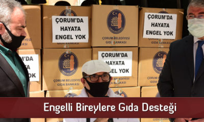Engelli Bireylere Gıda Desteği
