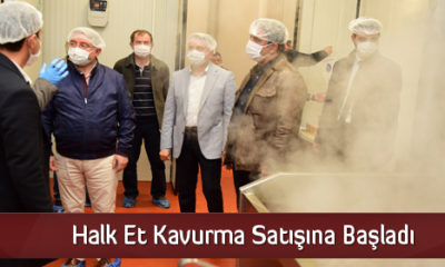 Halk Et Kavurma Satışına Başladı
