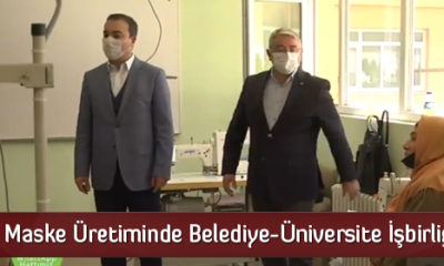Maske Üretiminde Belediye-Üniversite İşbirliği