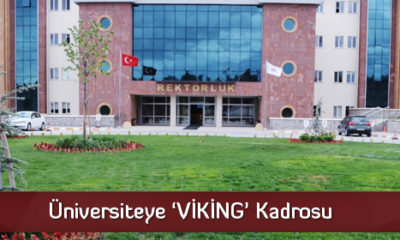 Üniversiteye ‘Viking’ Kadrosu