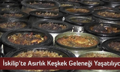 İskilip’te Asırlık Keşkek Geleneği Yaşatılıyor