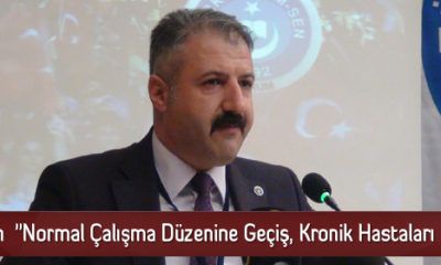 Kamu-Sen  “Normal Çalışma Düzenine Geçiş, Kronik Hastaları Kapsamaz”