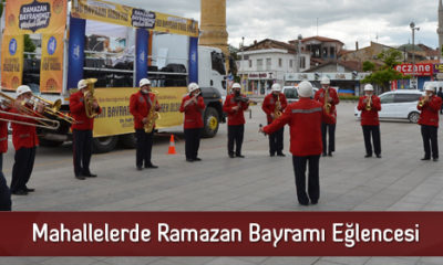 Mahallelerde Ramazan Bayramı Eğlencesi