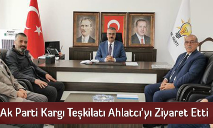 Ak Parti Kargı Teşkilatı Ahlatcı’yı Ziyaret Etti