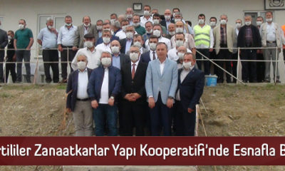 Ak Partililer Zanaatkarlar Yapı Kooperatifi’nde Esnafla Buluştu