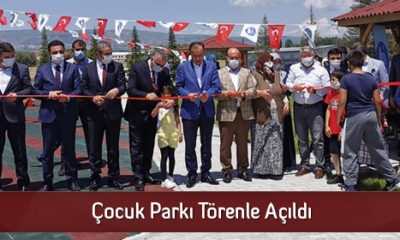 Çocuk Parkı Törenle Açıldı