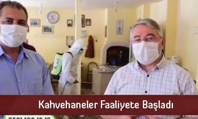 Kahvehaneler Faaliyete Başladı