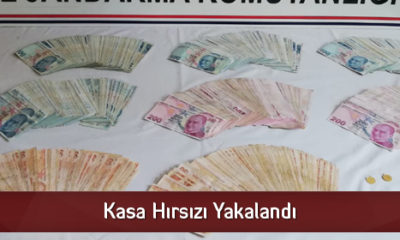 Kasa Hırsızı Yakalandı