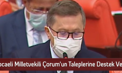 Kocaeli Milletvekili Çorum’un Taleplerine Destek Verdi