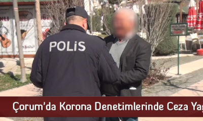 Çorum’da Korona Denetimlerinde Ceza Yağdı