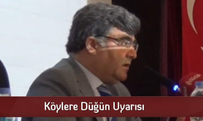 Köylere Düğün Uyarısı