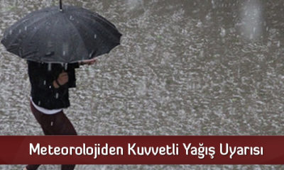 Meteorolojiden Kuvvetli Yağış Uyarısı
