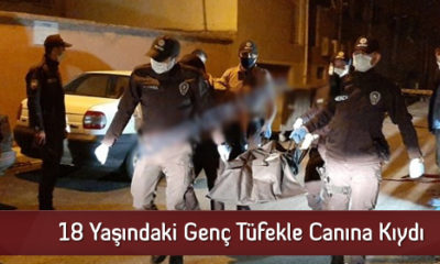 18 Yaşındaki Genç Tüfekle Canına Kıydı