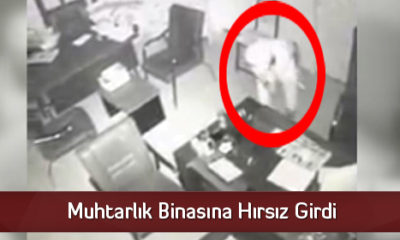 Muhtarlık Binasına Hırsız Girdi