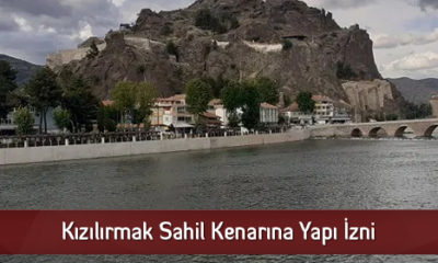 Kızılırmak Sahil Kenarına Yapı İzni