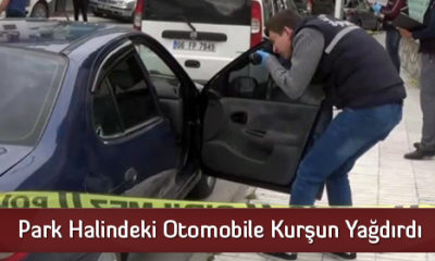 Park Halindeki Otomobile Kurşun Yağdırdı