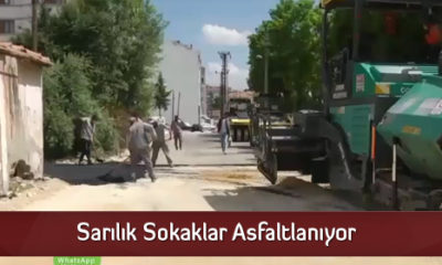 Sarılık Sokaklar Asfaltlanıyor