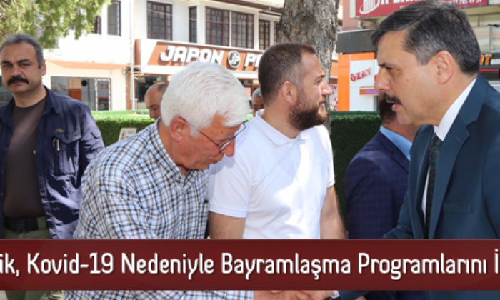 Valilik, Kovid-19 Nedeniyle Bayramlaşma Programlarını İptal Etti