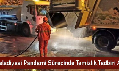 Belediyesi Pandemi Sürecinde Temizlik Tedbiri Artırdı