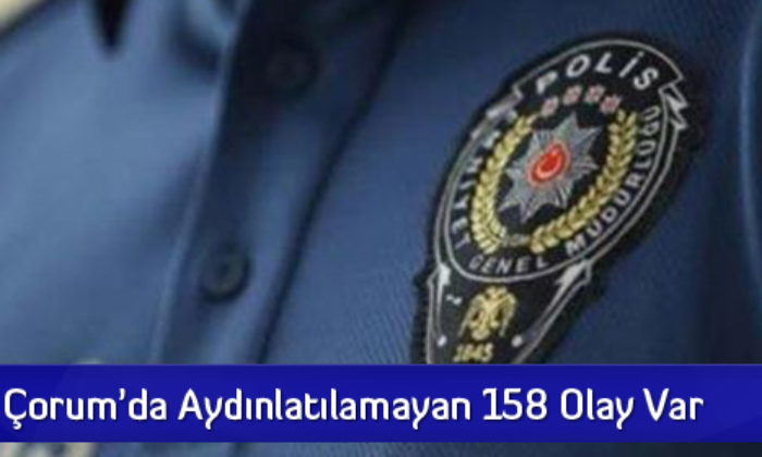 Çorum Polisinin Başarısı Türkiye Ortalamasının Üzerinde