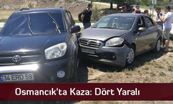 Osmancık’ta Kaza: Dört Yaralı