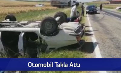 Otomobil Takla Attı
