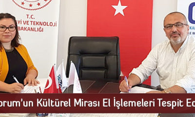 Çorum’un Kültürel Mirası El İşlemeleri Tespit Edilecek