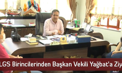 LGS Birincilerinden Başkan Vekili Yağbat’a Ziyaret