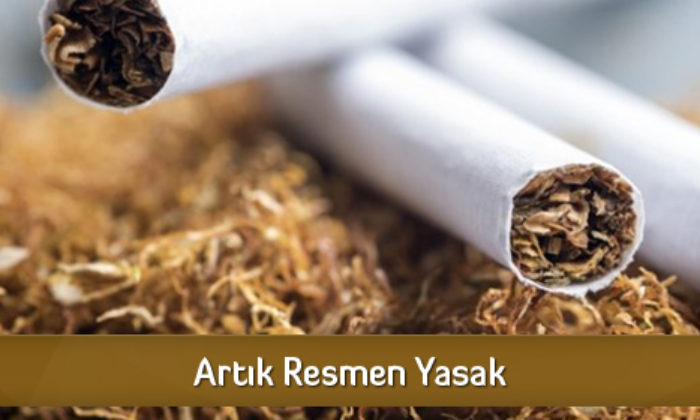 Artık Resmen Yasak