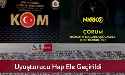 Uyuşturucu Hap Ele Geçirildi