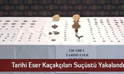 Tarihi Eser Kaçakçıları Suçüstü Yakalandı