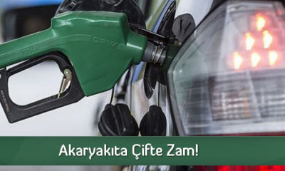 Akaryakıta Çifte Zam!