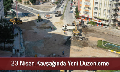 23 Nisan Kavşağında Yeni Düzenleme