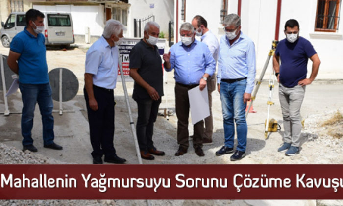 Üç Mahallenin Yağmursuyu Sorunu Çözüme Kavuşuyor