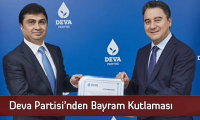 Deva Partisi’nden Bayram Kutlaması