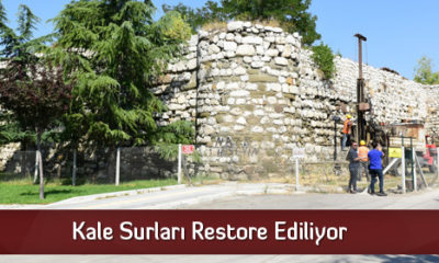Kale Surları Restore Ediliyor