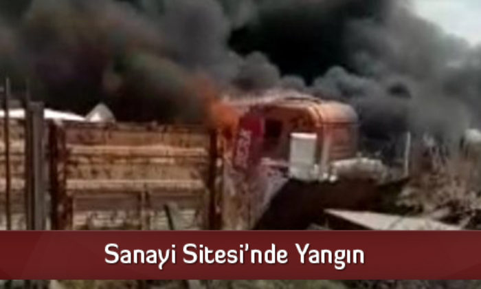 Sanayi Sitesi’nde Yangın