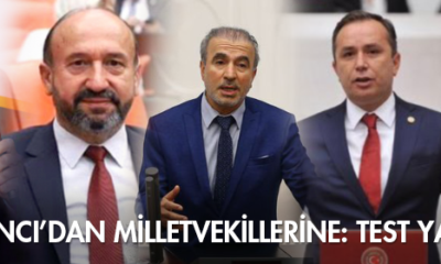 Bostancı’dan Milletvekillerine: Test Yaptırın