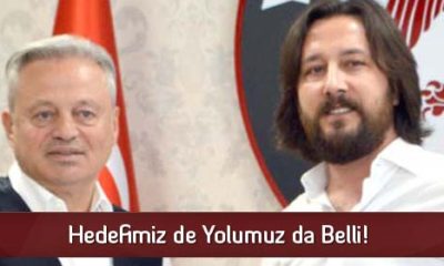 Bizim hedefimiz de yolumuz da belli!