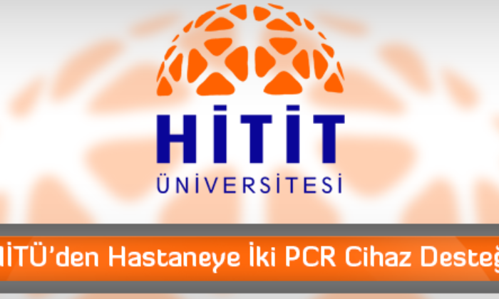 HİTÜ’den Hastaneye İki PCR Cihaz Desteği
