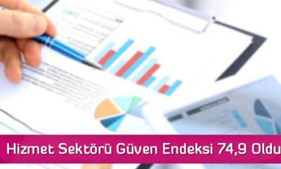 Hizmet Sektörü Güven Endeksi 74,9 Oldu