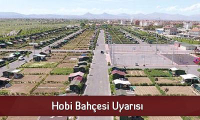 Hobi Bahçesi Uyarısı