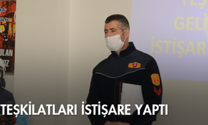 İtfaiye Teşkilatları İstişare Yaptı
