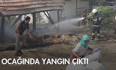 Tandır Ocağında Yangın Çıktı