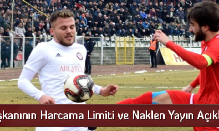 TFF Başkanının Harcama Limiti ve Naklen Yayın Açıklaması