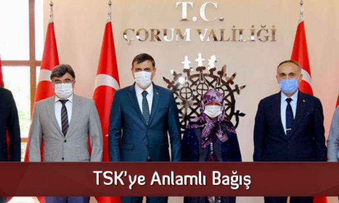 TSK’ye Anlamlı Bağış