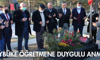 Aybüke Öğretmene Duygulu Anma